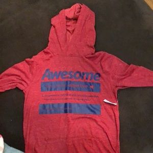 Boys Long sleeve Graphic tee with hood